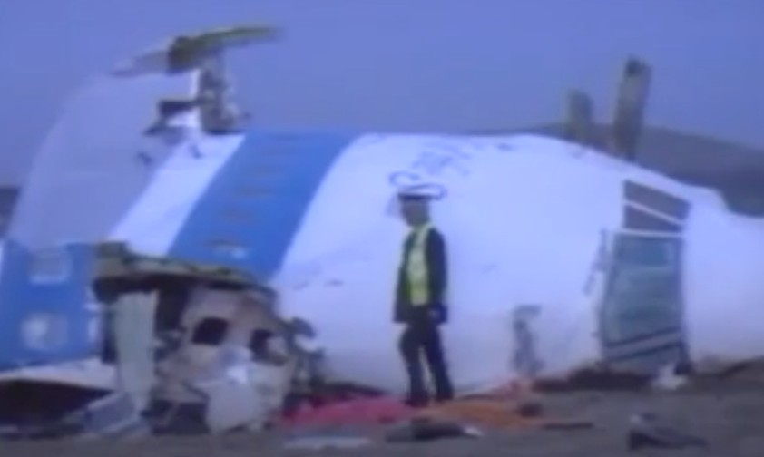 Video-Aufnahmen aus Lockerbie 1988: Auch am Boden starben Menschen.