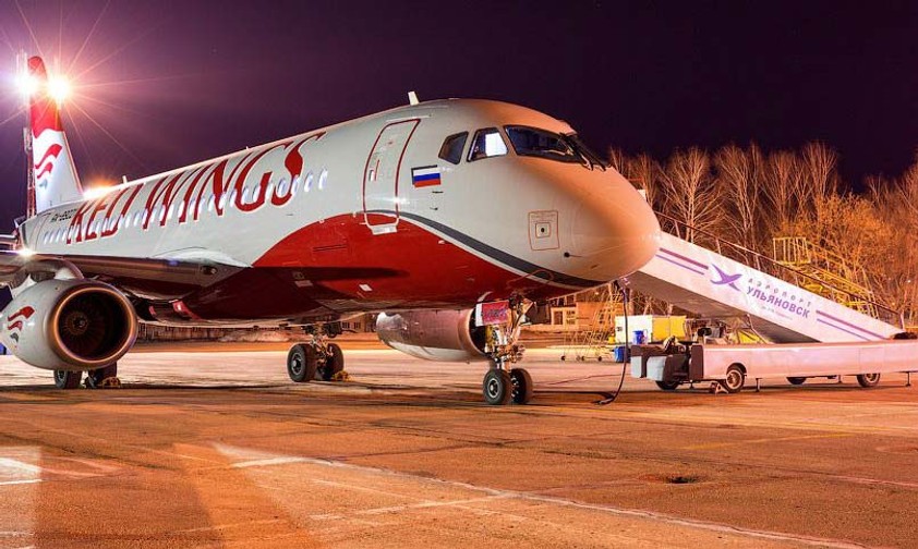 Ehemaliger Superjet von Red Wings: Die russische Airline war unzufrieden.