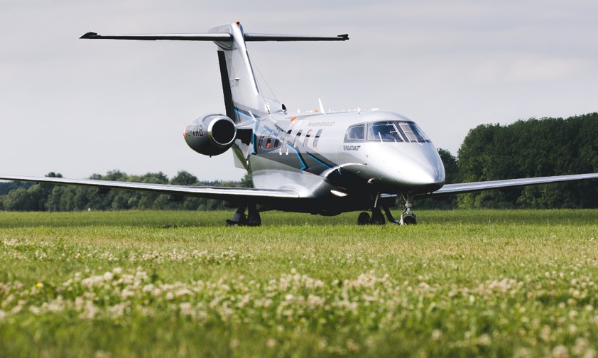 PC-24 von Pilatus: Rollt nicht mehr weiter als 51 Grad Querneigung.