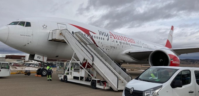 Am 25. Januar kam eine Boeing 777-200 ER hinzu.