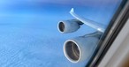 Blick aus dem Airbus A340-600 von Lufthansa: Jetzt ein Bild der Vergangenheit.