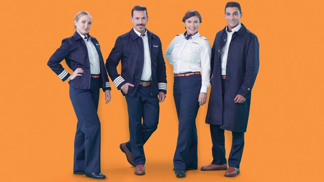 Neue Uniformen von Flydubai: Mehr als 2500 Mitarbeiter sollen sie tragen.