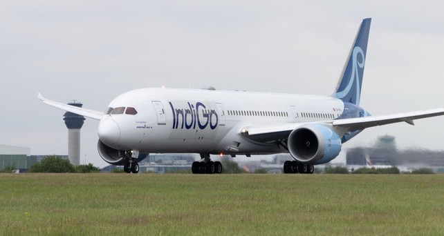 indigo boeing 787 dreamliner