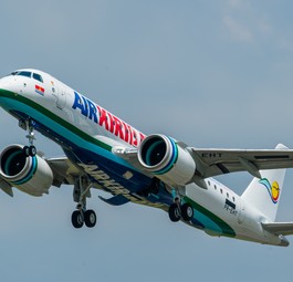 Die erste Embraer E190-E2 von Air Kiribati.