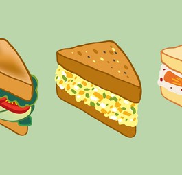 Sandwich: kostet bei Austrian, Lufthansa und Swiss künftig.