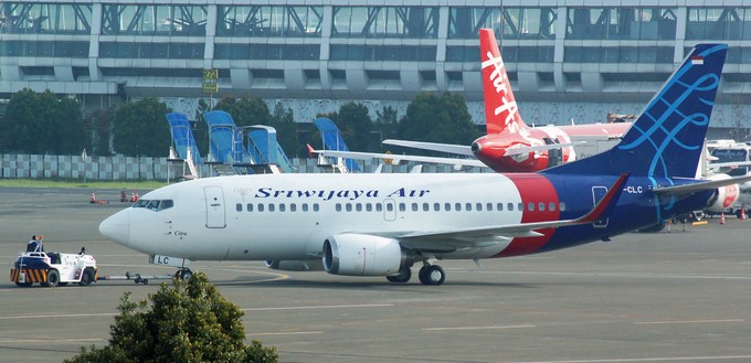 Boeing 737-500 von Sriwijaya Air: Dieses Flugzeug stürzte ins Meer.