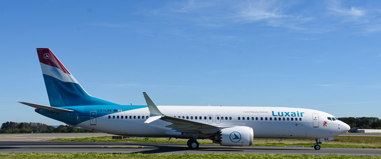 Die zweite Boeing 737 Max 8 von Luxair.