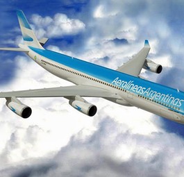 Flieger von Aerolíneas Argentinas in neuer Bemalung: Riesige Probleme.