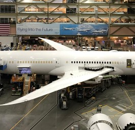 Dreamliner-Produktion in Everett: Das Werk baut künftig keine Boeing 787 mehr.