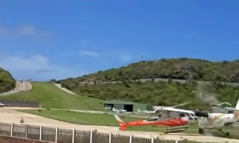 Spektakulärer Unfall einer Twin Otter an einem der heikelsten Flughäfen der Welt