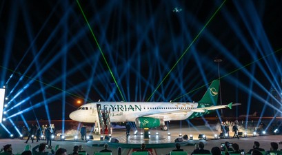 Airbus A320 von Syrian Airlines in der neuen Lackierung: Künftig setzt die Airline auf grün statt blau.