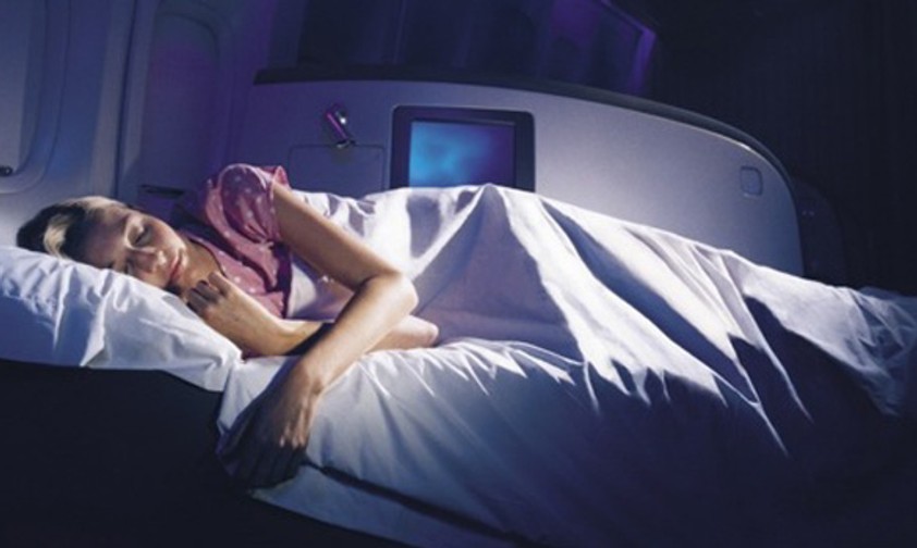 Erste Klasse bei Virgin Atlantic: Angenehme Nachtruhe auch dank flüsternder Flugbegleiter