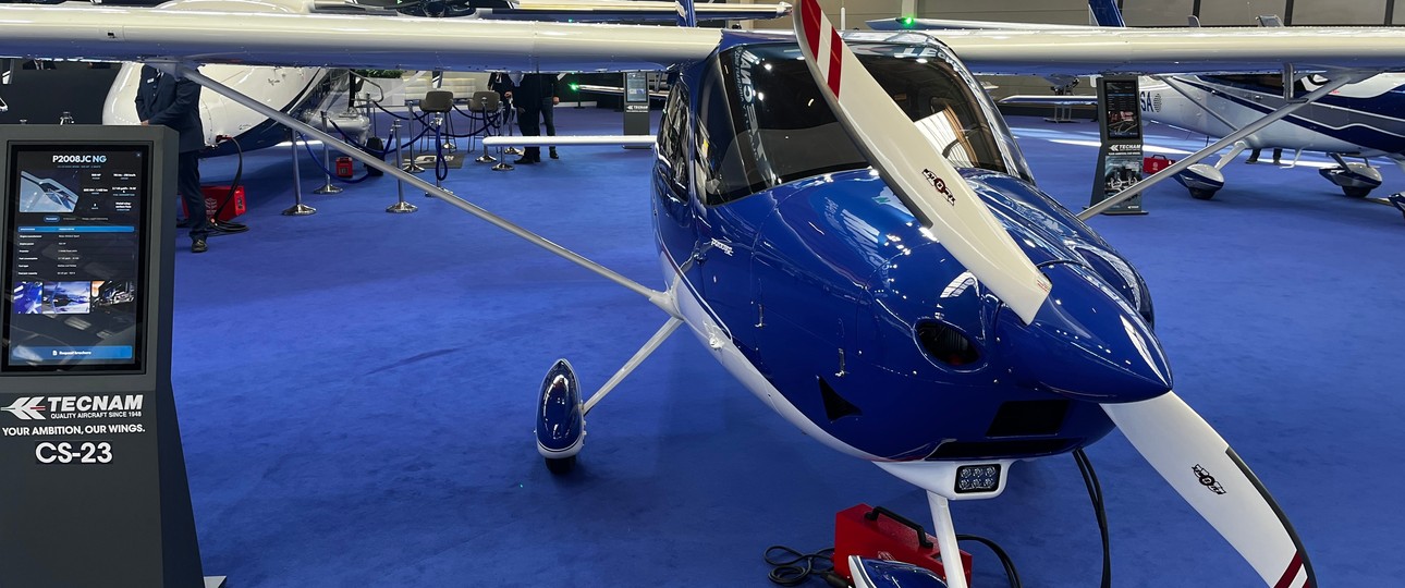 Tecnam P2008JC NG: Das Flugzeug wurde auf der Aero erstmals gezeigt. 