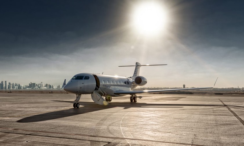 Gulfstream-Jet von Qatar Executive: Die Businessjet-Sparte von Qatar Airways bekommt vier weitere ...