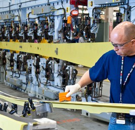 Arbeiter im Boeing-Werk: Wird zu viel gebaut?