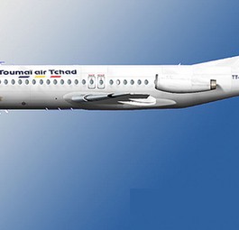 Fokker 28 von Toumaï Air Tchad: Letzter Flieger.