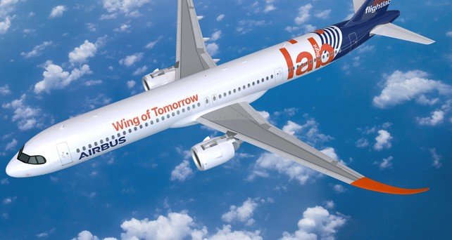 Der A321 Neo erhält Aufsätze an den Flügelenden: So testet Airbus die künftigen, sehr langen Tragflächen.