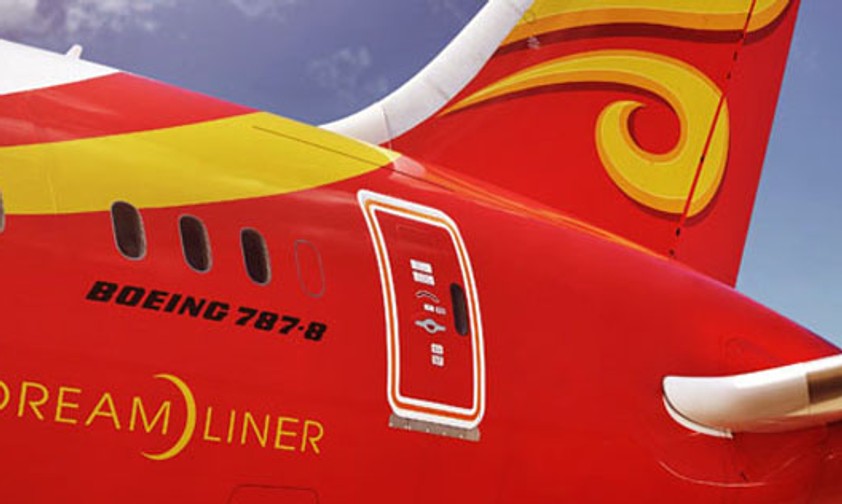 Dreamliner von Hainan Airlines: Kommt die Airline in den Hunsrück?