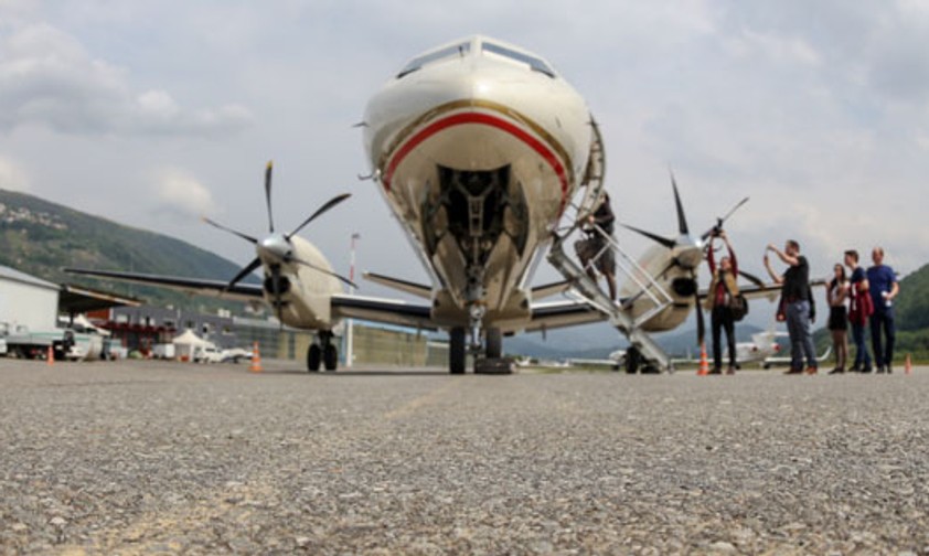 Saab 2000: Für Etihad Regional zu klein geworden.