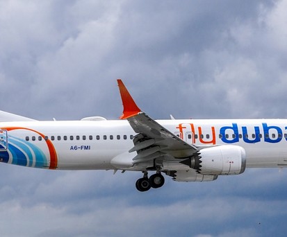 Boeing 737 Max 8 von Flydubai: Die Airline ist sehr unzufrieden mit Boeing.