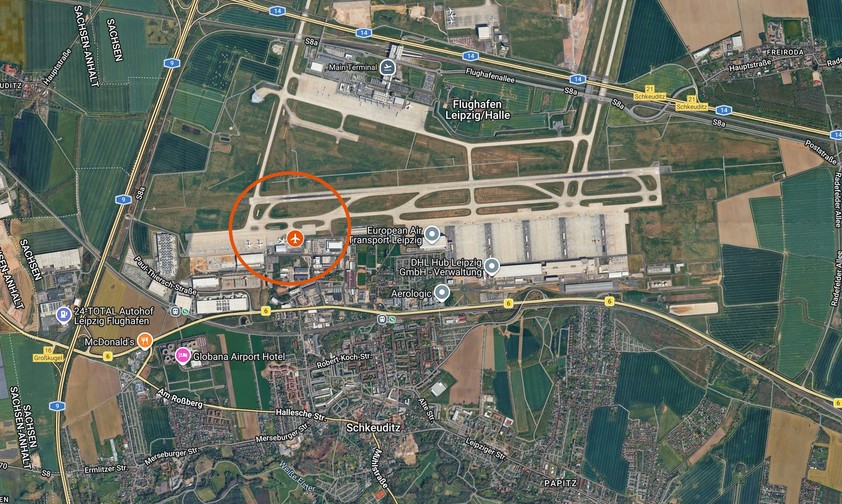flughafen leipzig halle standort antonov airlines