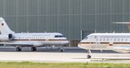 Zwei Bombardier Global 6000 der Flugbereitschaft: 617 von 761 Flügen zwischen Berlin und Köln ohne Passagiere.