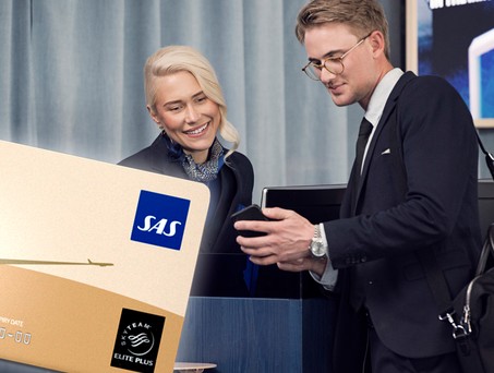 Vielflieger von SAS: Künftig Skyteam-Status.