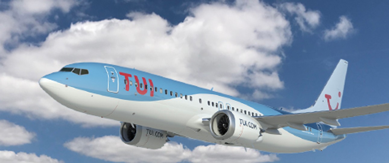 Boeing 737 Max von Tui: Bald in Deutschland unterwegs.