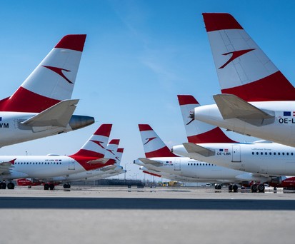 Flieger von Austrian Airlines: Zumindest der Sommer läuft gut.