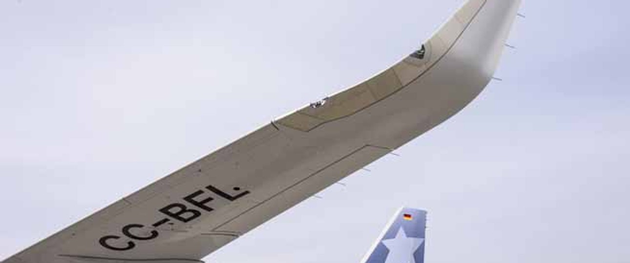 A320 von Latam-Mitglied LAN: Latam will effizient über den Südatlantik.