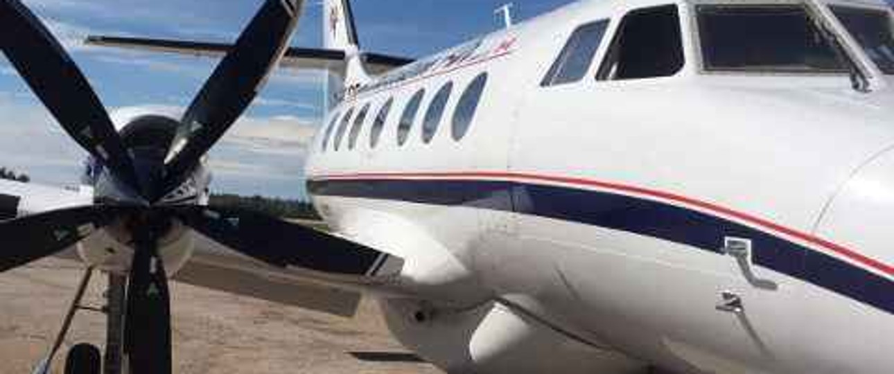 Eine BAe Jetsream 31 von Northwestern Air Lease: In Kanada ist ein Flugzeug der Airline abgestürzt.