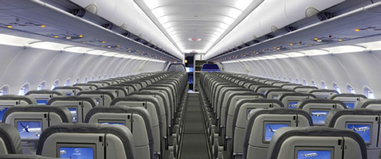 Kabine des A320: Bald mit Premium-Gangsitzen?