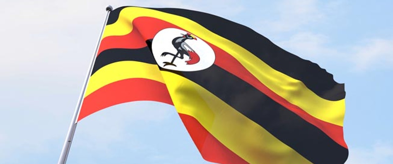 Flagge von Uganda: Das Land soll wieder eine Nationalairline bekommen.