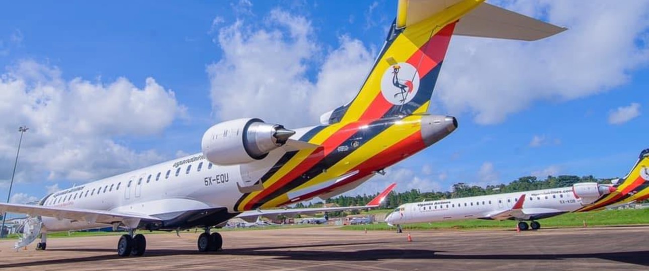 Uganda Airlines: Die Fluggesellschaft fiel auf Betrüger rein.