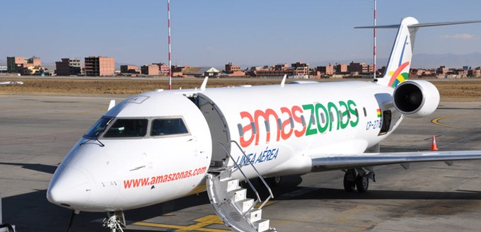 Bombardier CRJ 200 von Amaszonas: Flottenerneurung mit Embrear E190