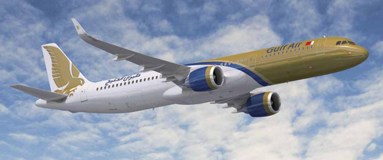 A321 Neo von Gulf Air: Die Flotte soll moderner werden.