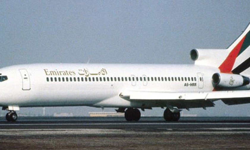 Emirates flog einmal Boeing 727...