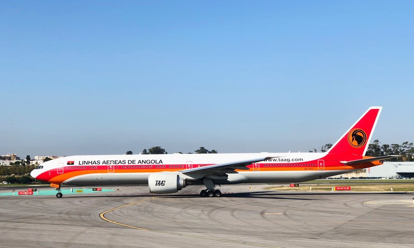 Boeing 777 of TAAG Angola Airlines: The current look.