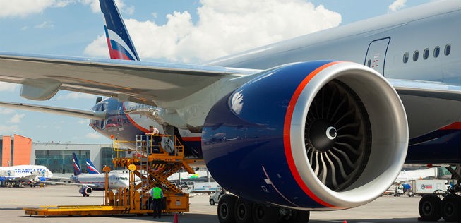 Flieger von Aeroflot: Die Fluggesellschaft will bei Boeing kaufen.