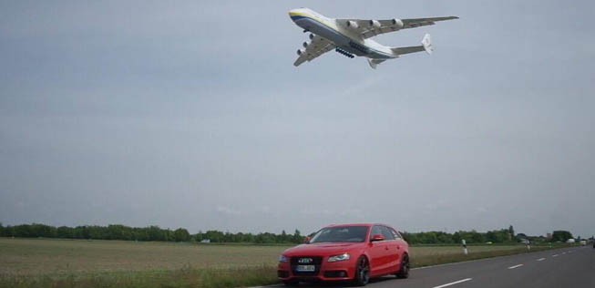 Antonov An-225 in Leipzig.