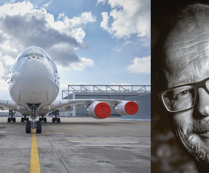 Airbus A380 von Lufthansa und Ex-Manager Nico Buchholz.