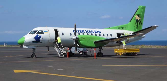 Saab 340 von Int'Air Îles: Alle Maschinen bleiben am Boden.