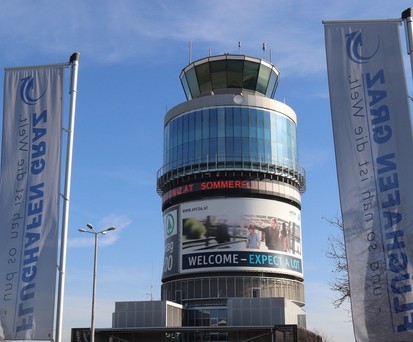 Flughafen Graz: Austrian Airlines macht den Abflug.