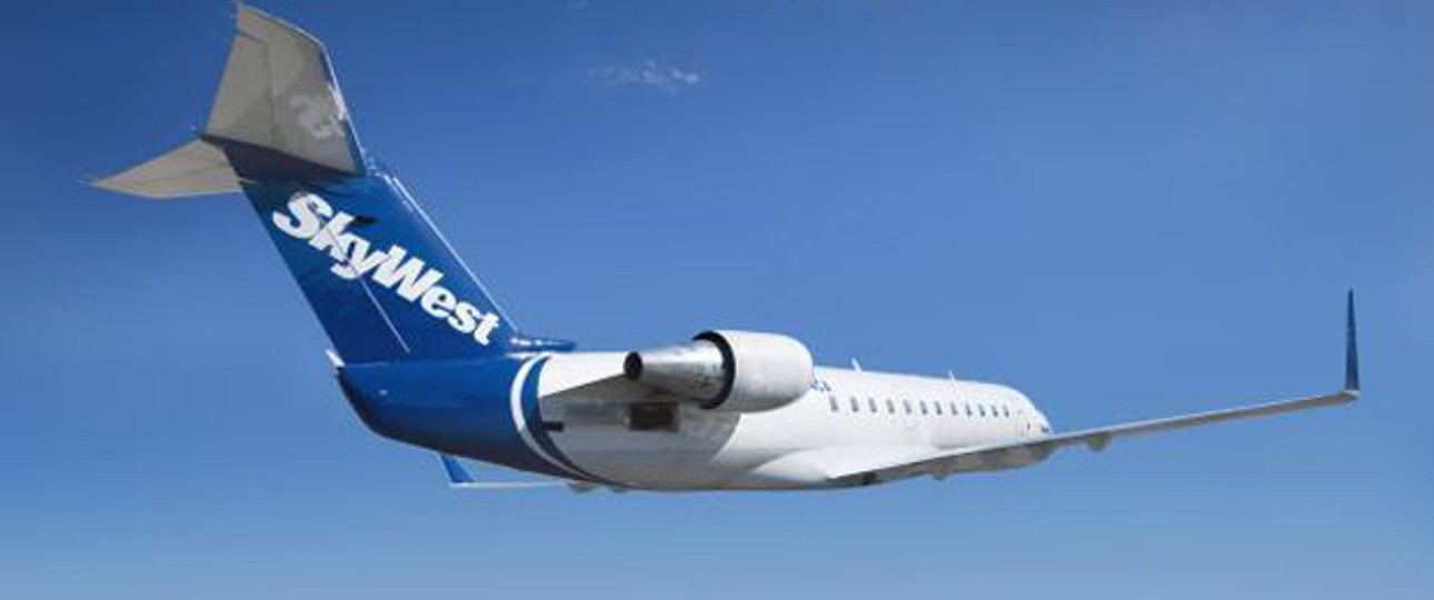 Bombardier CRJ von Skywest: Die Airline wechselt die Lieferantin.