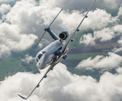 Embraer Praetor 600: Der Flieger wird beim Marktführer in Braunschweig umgebaut.