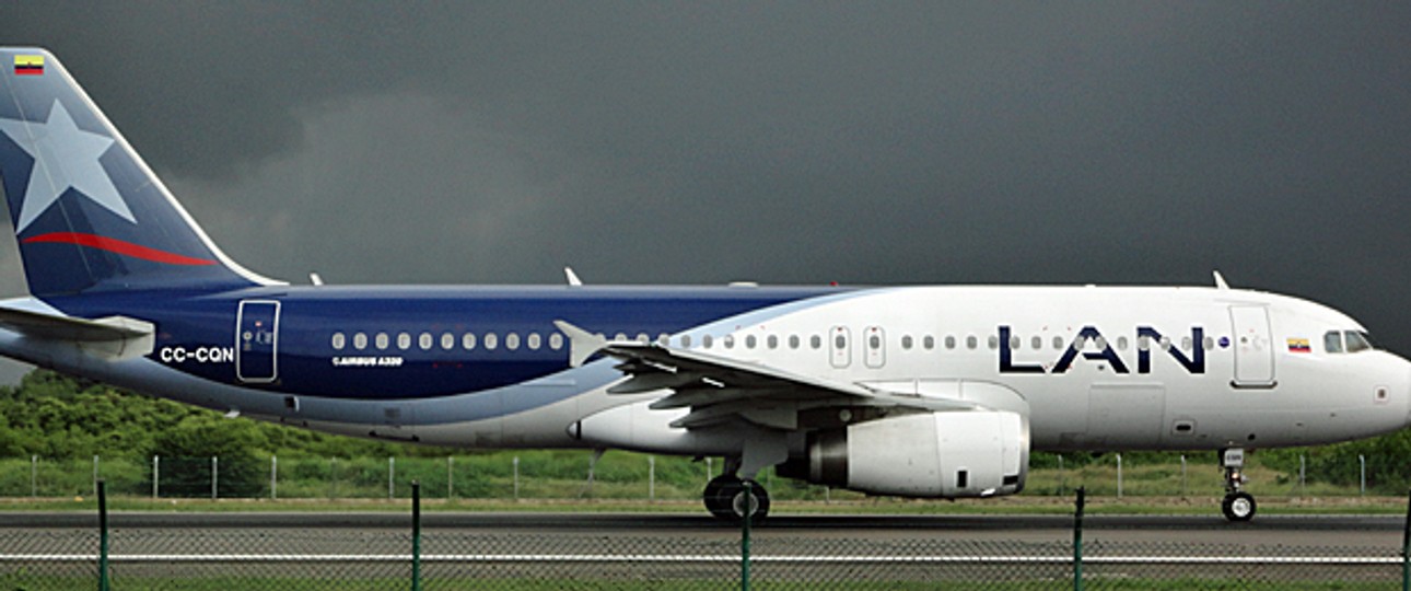 Airbus A320 von LAN Colombia: 22 nationale Destinationen.