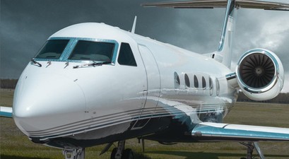 Gulfstream G400 von Baires Fly: Das Flugzeug mit der Kennung LV-JQW brachte Flavio Bolsonaro in die USA.