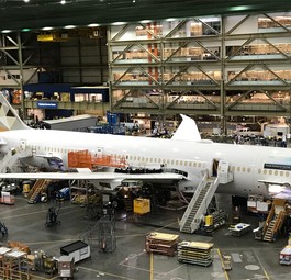 Dreamliner-Produktion in Everett: Flieger müssen überprüft werden.