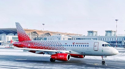 Yakovlev Superjet 100 von Rossiya: Nicht zufrieden mit der Ersatzteilversorgung.