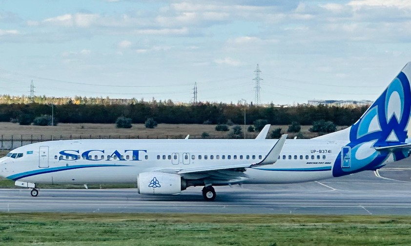 Boeing 737-800 von Scat: Bald auf dem Weg nach Wien?